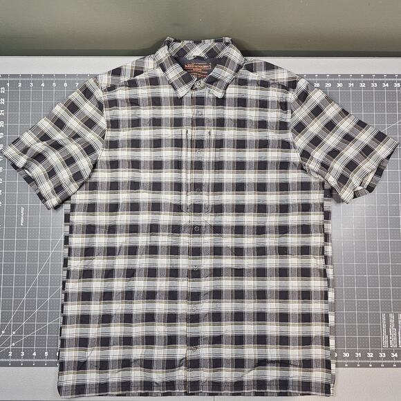 511 Tactical Shirt Medium Plaid Covert Snap Button Concealed Carry Leo Detective - Picture 1 of 9